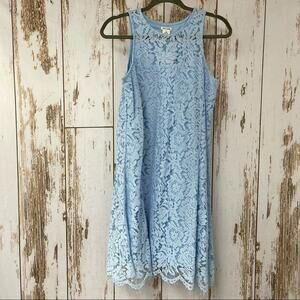 NWT, Miss Pinky, Blue Lacey Dress! Size Small
